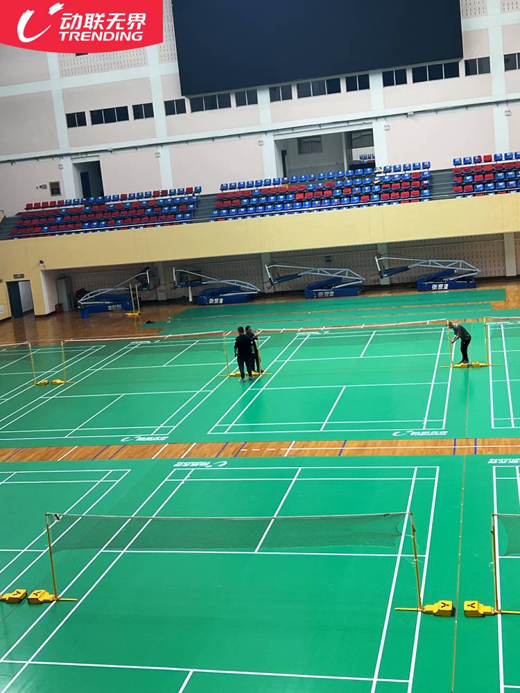 Badminton Piece Plastic Cushion Polying Stadium Sports Plastic Room PVC Plastic Floor Professional Gas Penal Cushion