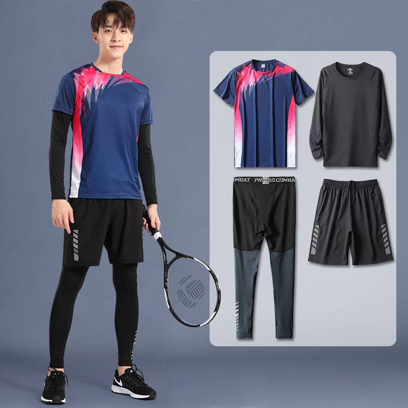 Peak official genuine badminton clothing men's sports suit tennis autumn and winter long -sleeved training fast dry clothes ping pong