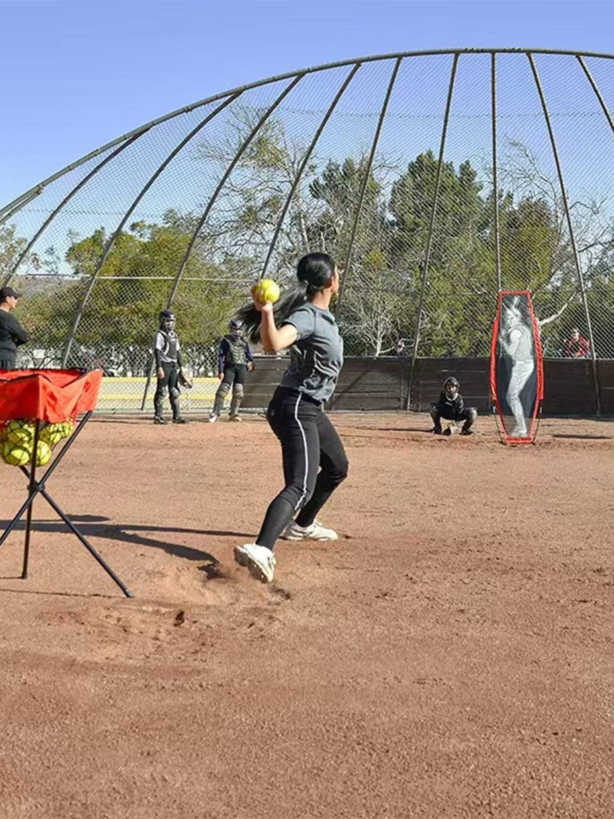 Baseball stall pitcher network strike network training network coach online pitching soft ball hard ball hard ball game professional fans
