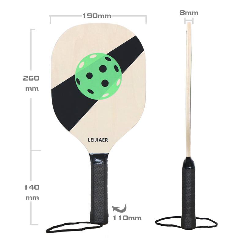Peak ball racket wood shooting set pickleball board shooting children's tennis training outdoor sports novice entry
