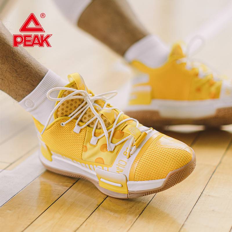 Peak Status Flash Basketball Shoes Men's Cheese color matching Special Sneeper Trend Fashion Place Boots Men's Shoes