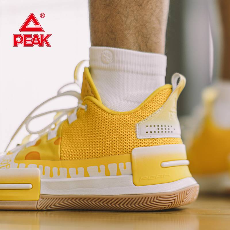Peak Status Flash Basketball Shoes Men's Cheese color matching Special Sneeper Trend Fashion Place Boots Men's Shoes