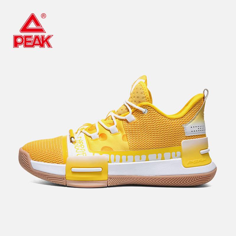 Peak Status Flash Basketball Shoes Men's Cheese color matching Special Sneeper Trend Fashion Place Boots Men's Shoes