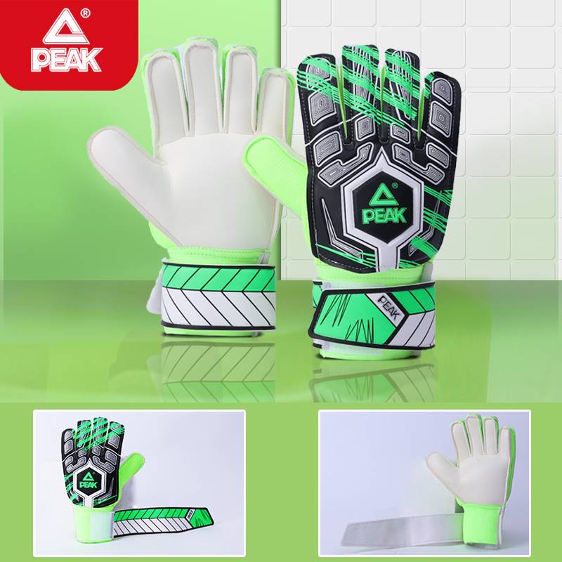 Peak football goalkeeper glove goalkeeper goalkeeper children's professional adult equipment elementary school students' finger -anti -slip training wear resistance