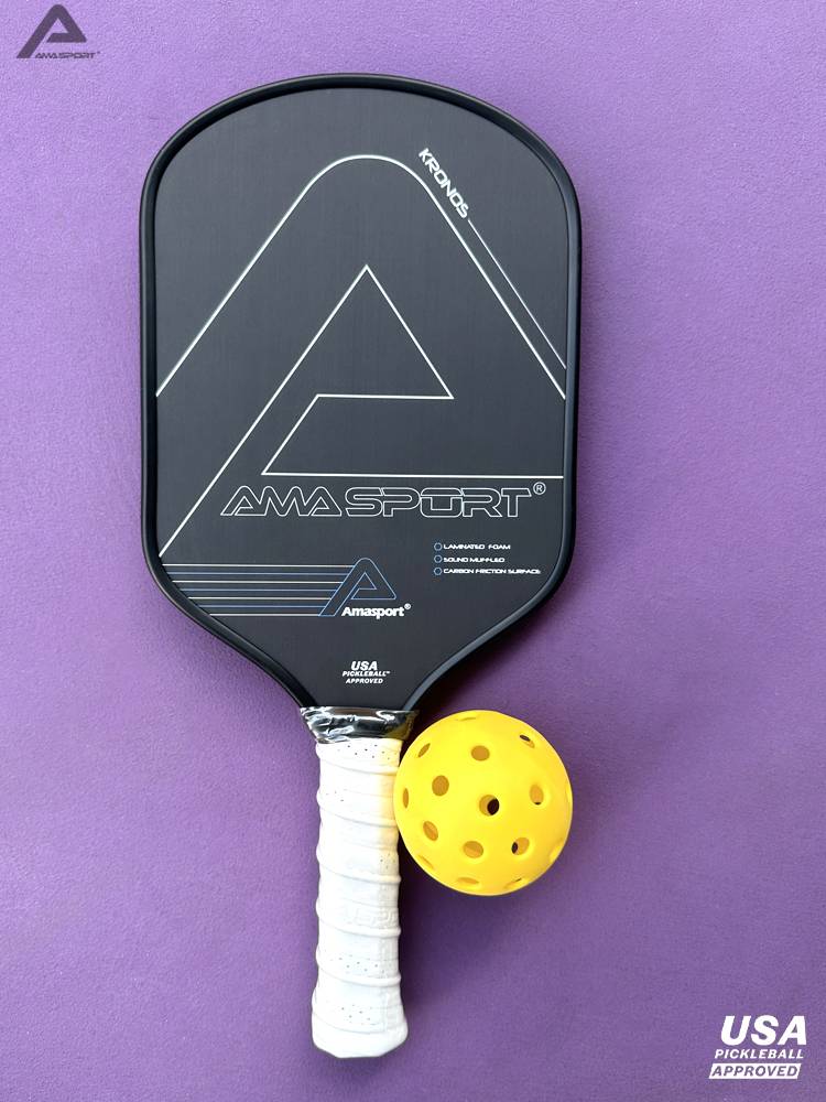 Amael Spike Pickleball Carbon Fibres makes pickle sauce through USAPA certification
