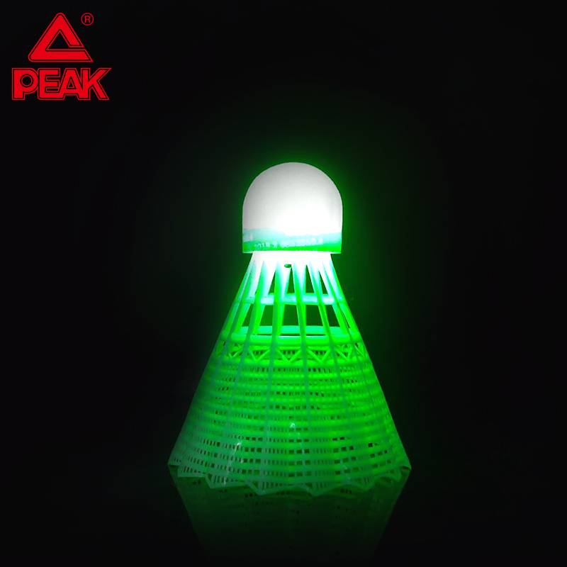 Pork Nights Black Badminton Evergence Night Patten King Fluorescence at night to shin the nylon ball to play badminton set
