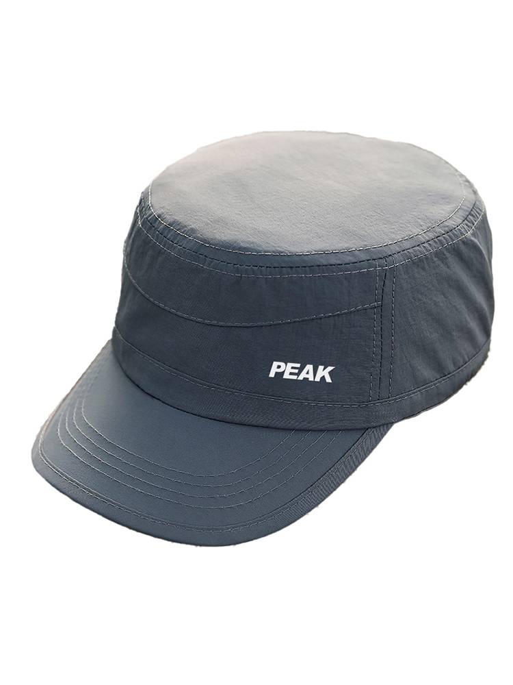 Peak PEAK new summer men's flat hat riding baseball peak hat outdoor sunshade sunscreen breathable hat