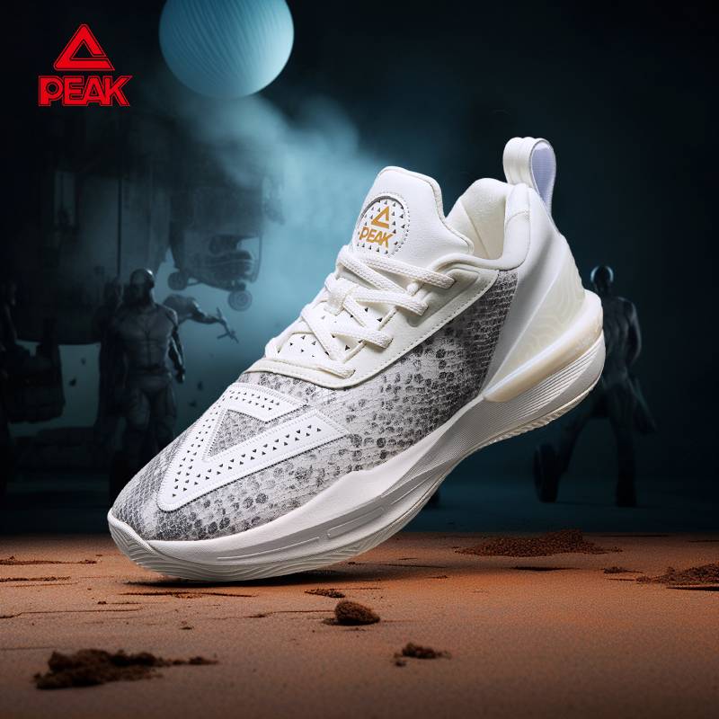 Peak polar basketball shoe big triangle 3.0 generation new combat anti -slip, wear resistance comfortable low -top male sports shoes