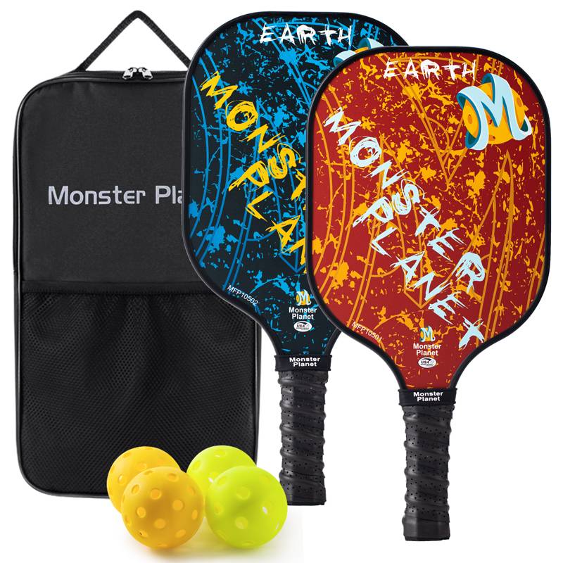 Monster Planet Peick Person Pickleball Set-American Monster Planet Equity Introduction