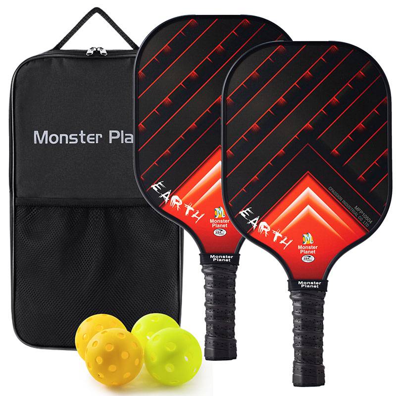 Monster Planet Peick Person Pickleball Set-American Monster Planet Equity Introduction