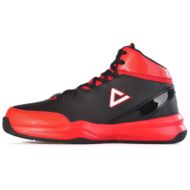 Peak -Puppet new star shock -absorbing basketball shoes men's official authentic sneakers DA054611 Black Red Revolution