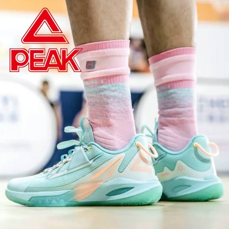 Peak Extreme Lightning 9 Basketball Shoes 2024 Spring and Summer New Breathable Sports Shoes Low Combat Practical Shoes Men's Shoes