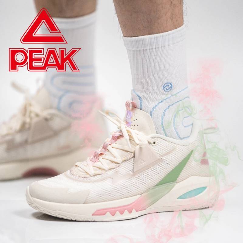 Peak Extreme Lightning 9 Basketball Shoes 2024 Spring and Summer New Breathable Sports Shoes Low Combat Practical Shoes Men's Shoes