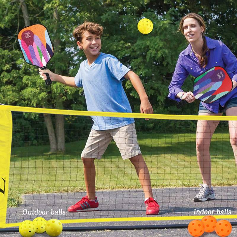 Peak ball racket parent -child set family sports interactive training Pickleball pickup ball racket set