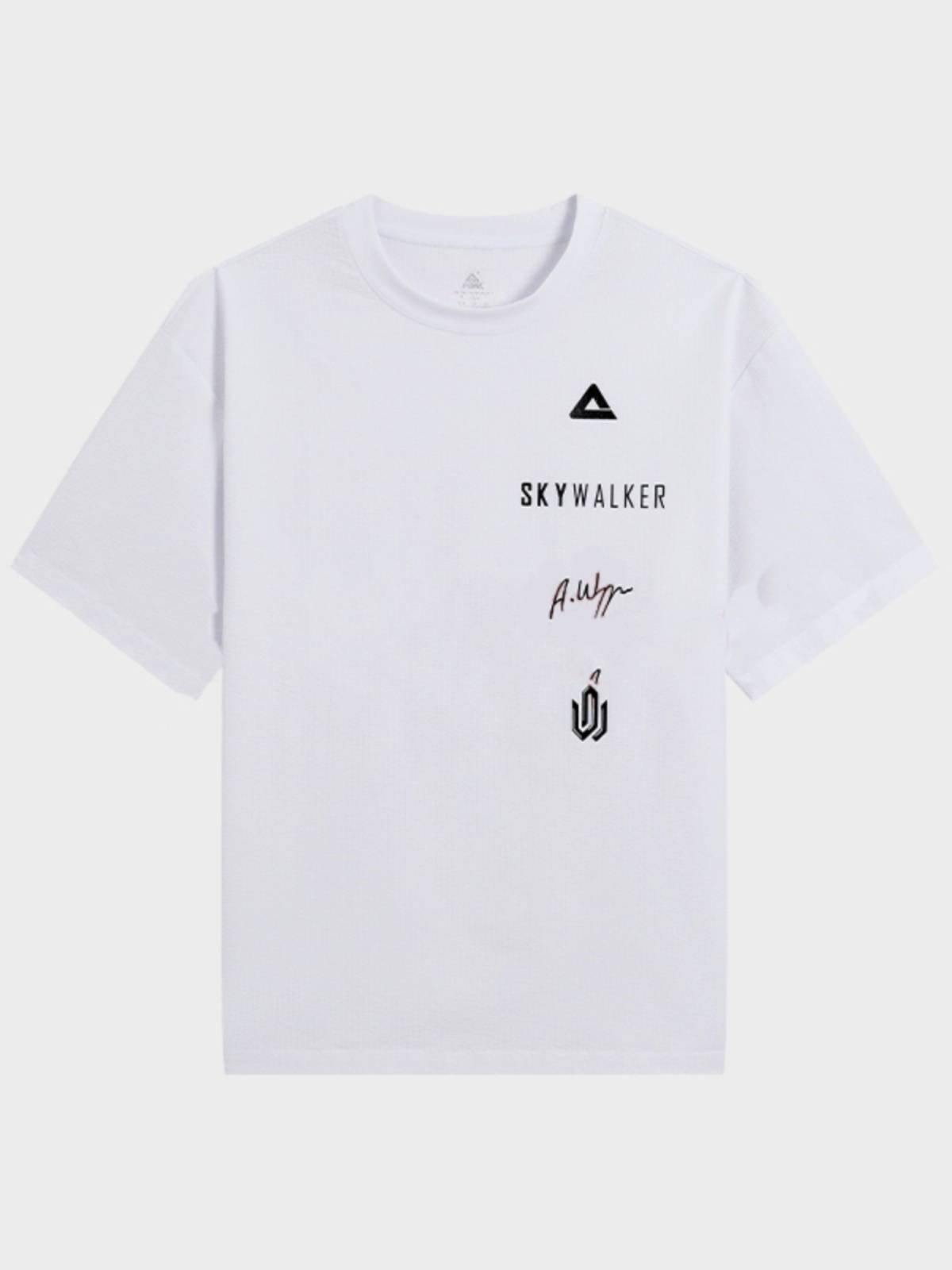 Porkwear woven round neck T -shirt male 2024 summer thin loose basketball star culture sports short sleeve F6242561