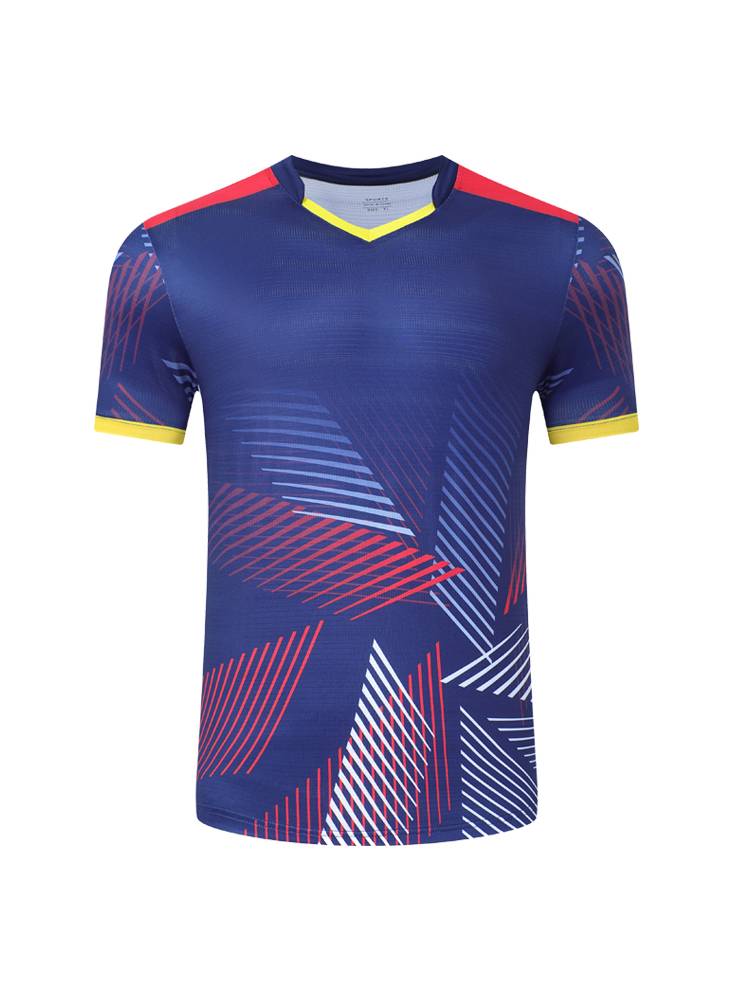 Peak's new badminton uniform female summer tennis table tennis clothes speed dry set short -sleeved men's competition T -shirt