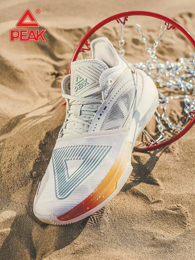 Peak Great Triangle Basketball Shoes Men's Vekins Sakura Powder Taiji men's shoes actual sports ball shoes children