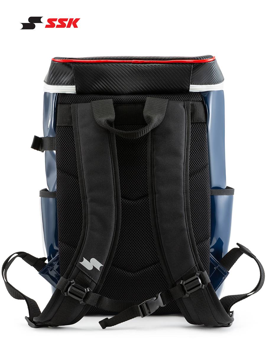 Japanese SSK baseball baseball equipment wrapped bucket -type backpack is large capacity strong capacity strong and resistant to user sports
