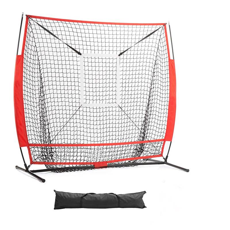 5X5 feet baseball exercise network 1.5m franchise ball training portable hitting practice network belt target box to strike bottom