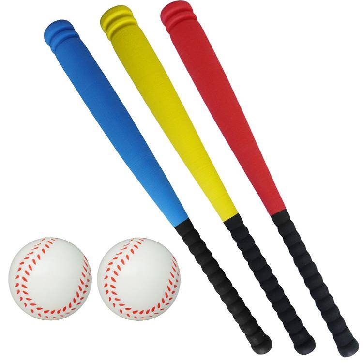 Children's baseball stick soft sponge plastic kindergarten bar ball stick toy rubber props training set baseball stick