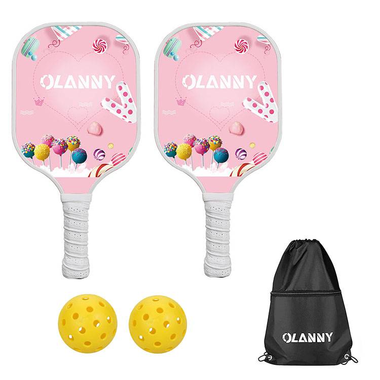 Pink girl GIRL glass fiber racket Pickleball beinet racket
