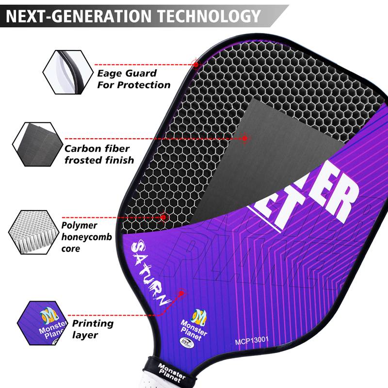 Monster Planet mid-end-end-end-ended racket Pickleball racket-American Monster Star Earth Star