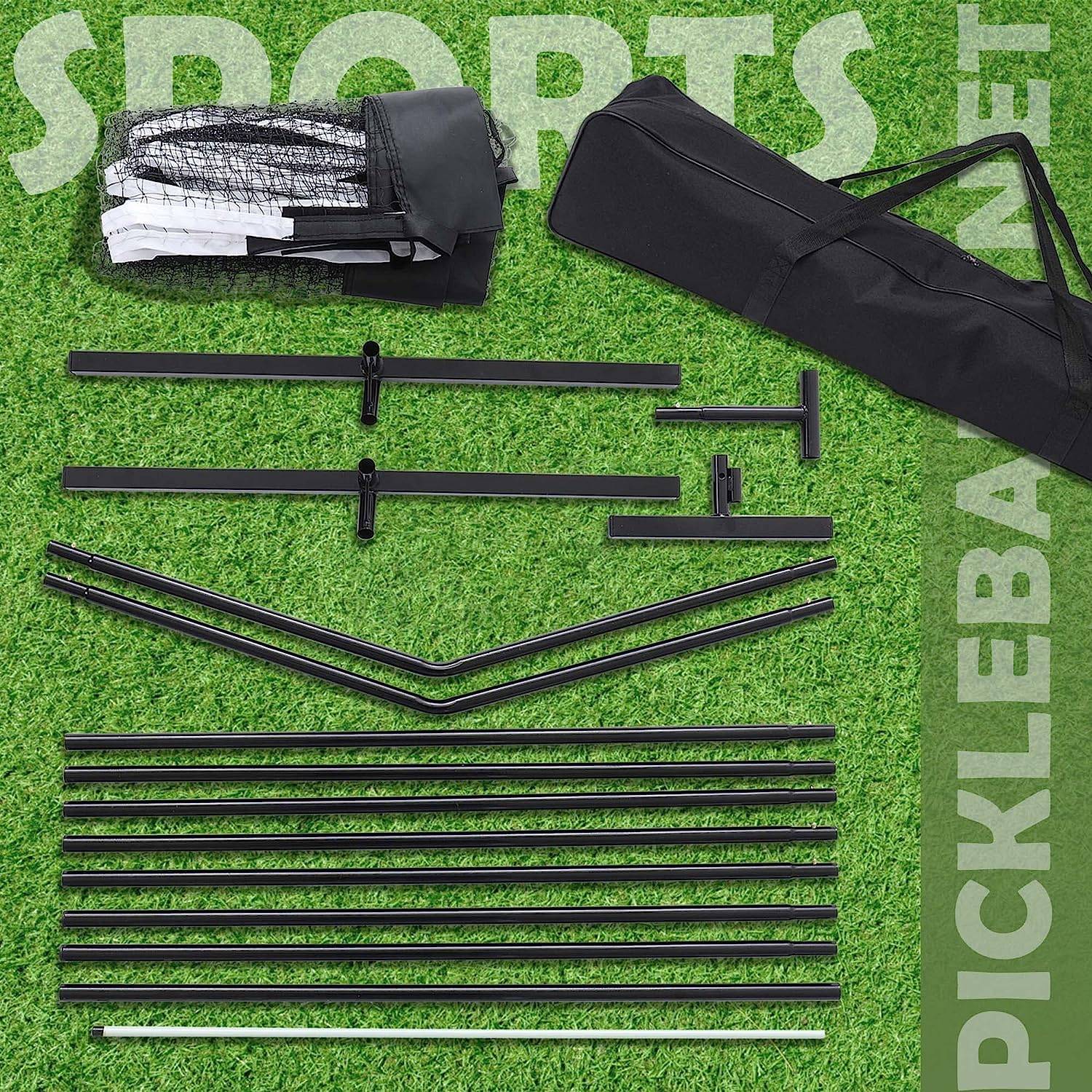 Pickleball Piccoon Network International Competition Standard Dimensions Outdoor Portable Move Crusting Rare Network