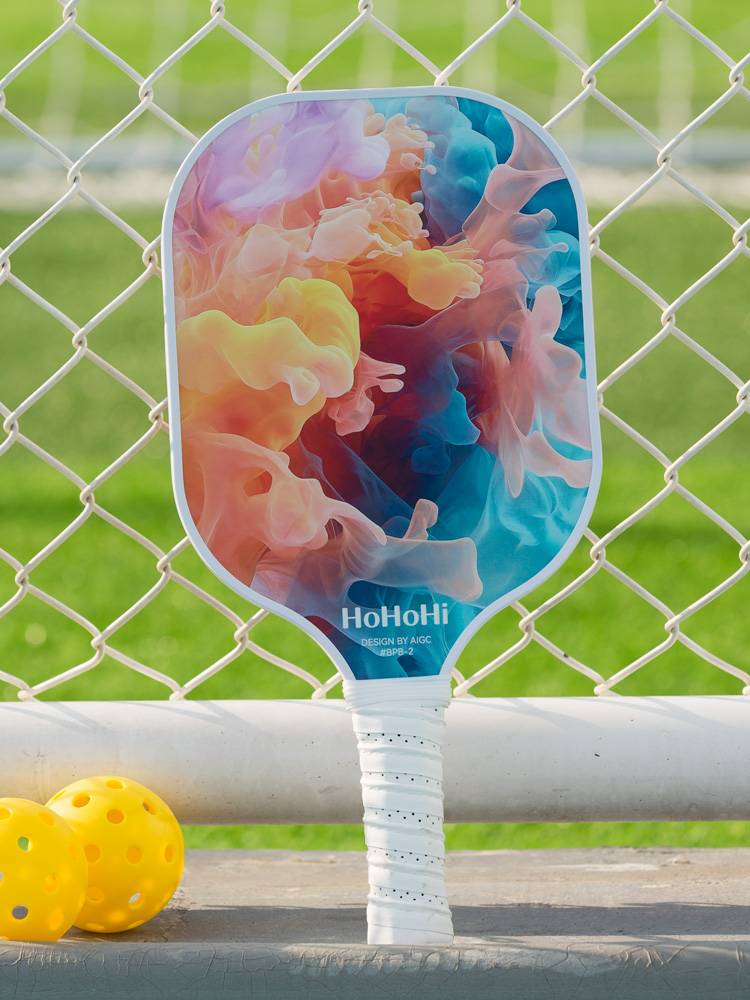 Pickleball Ball ball racket set glass carbon fiber net red men's and female outdoor sports professional training