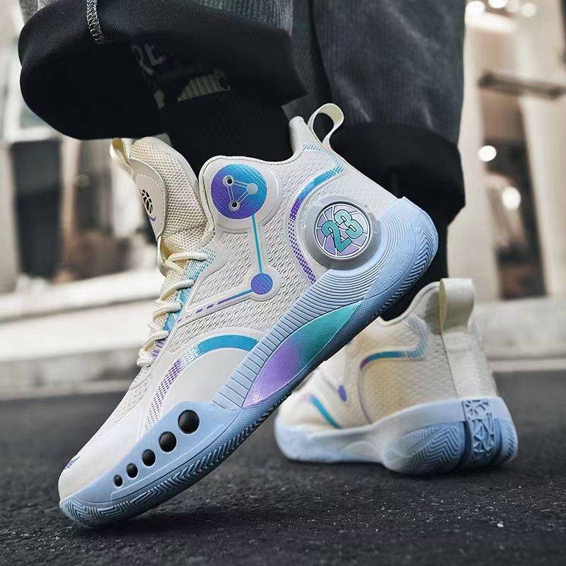 Peak Official Phantom 3 Basketball Shoes Youth Combat Anti -Slip -resistant Shooting Shoes Men's High Sports Shoes