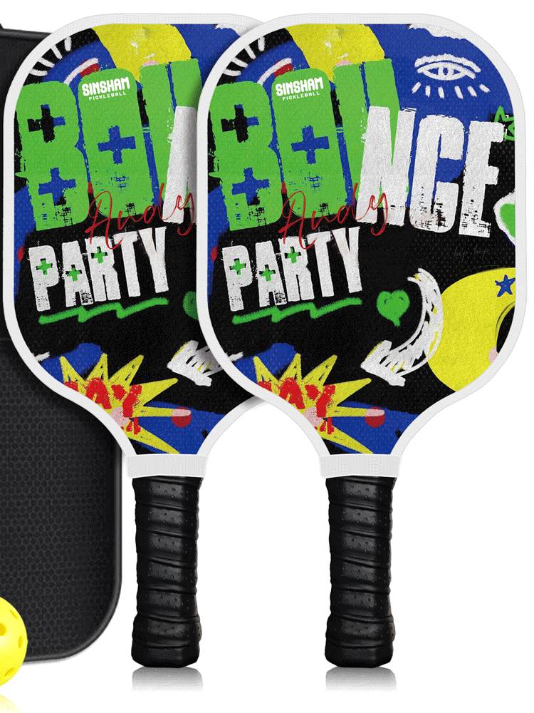 SINSHAM retro trend can customize the carbon fiber ball racket board