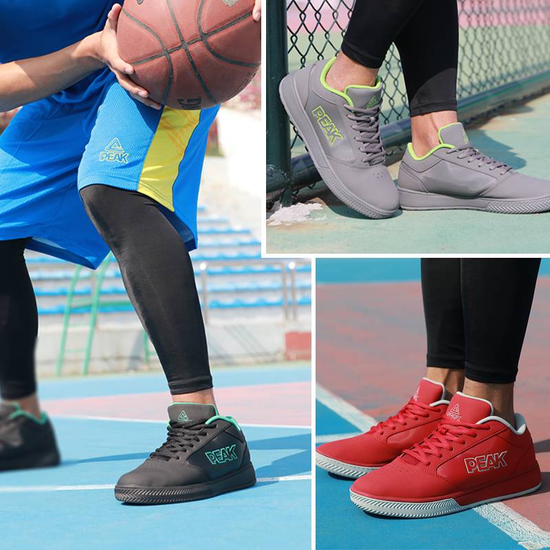 Pyk basketball shoes men's low -top summer mesh high -top waterproofing, abrasion -resistant anti -slip cement ground sports shoes boots