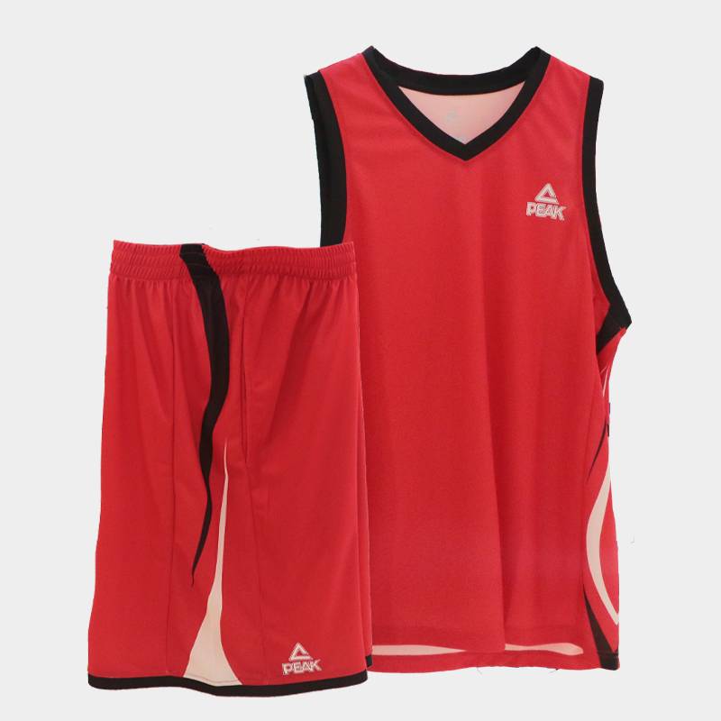 Peak Men's PEAK genuine sportswear suit basketball professional series breathable sweat absorption competition basketball uniform short sleeves