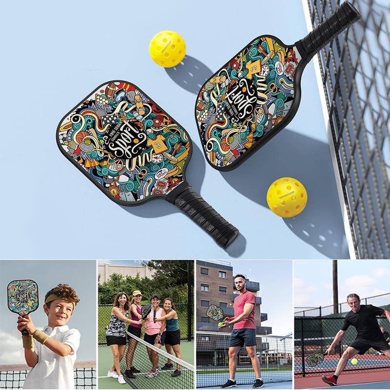 Pickle Bane Pickleball Glass Fiber PP Honeycomb Core School Course Teaching Training Competition