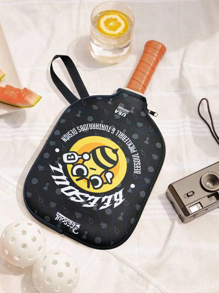 Pyk ball racket protective cover diving material dustproof waterproof, wear, wear, anti -drop Pike ball racket sports protection set