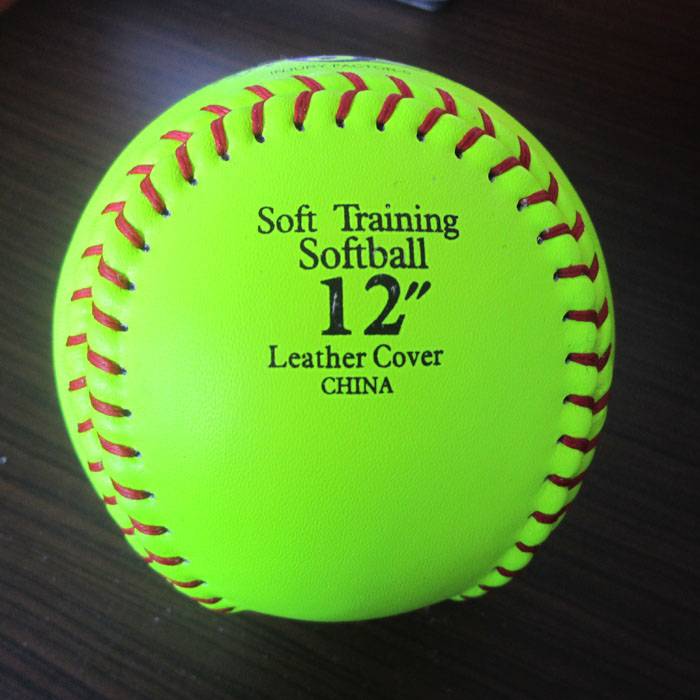 Professional 12 -inch cowhide hard/soft franchise ball Small and medium universities China Farflies Certification Team Certification Group Farm Ball