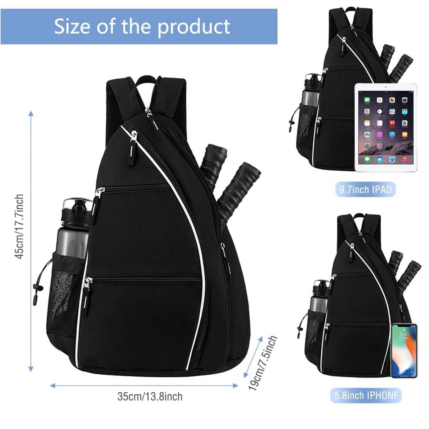 Peak racket sports bag backpack storage bag breathable portable back container Pickleball padder
