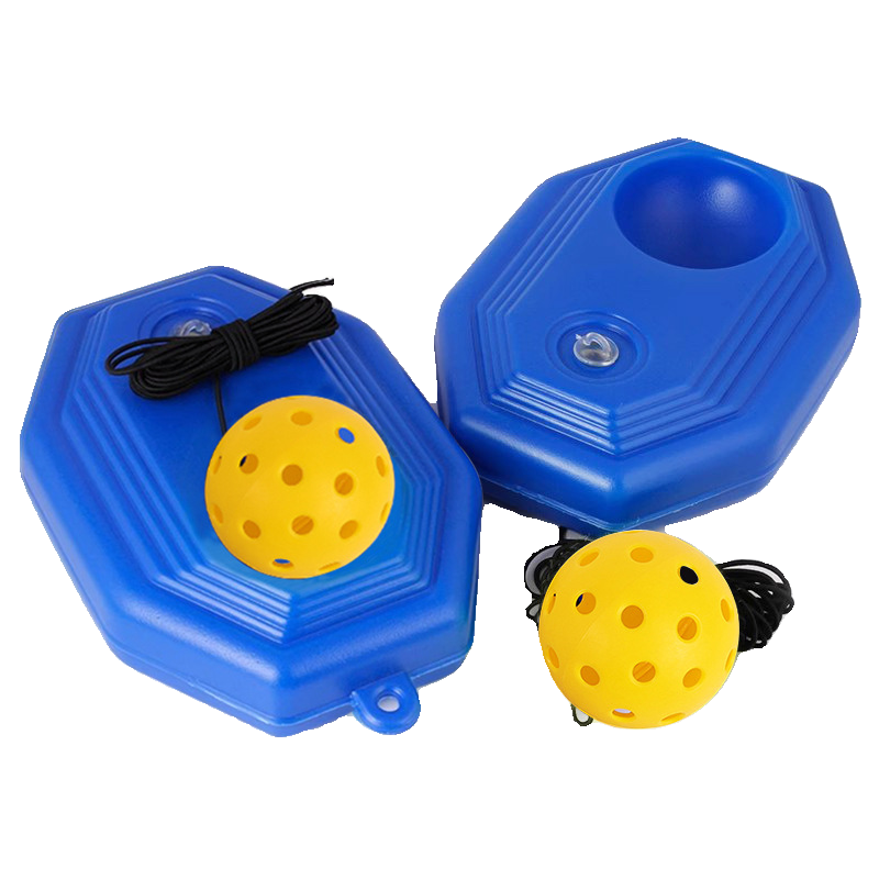 Pek ball training device with line rebound self -training artifacts with base high elastic hit tennis beginner single player