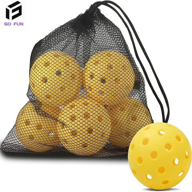 Pork Qiu 6 seamless rolling plastic process PE material 40 hole ball balls wholesale outdoor competition ball