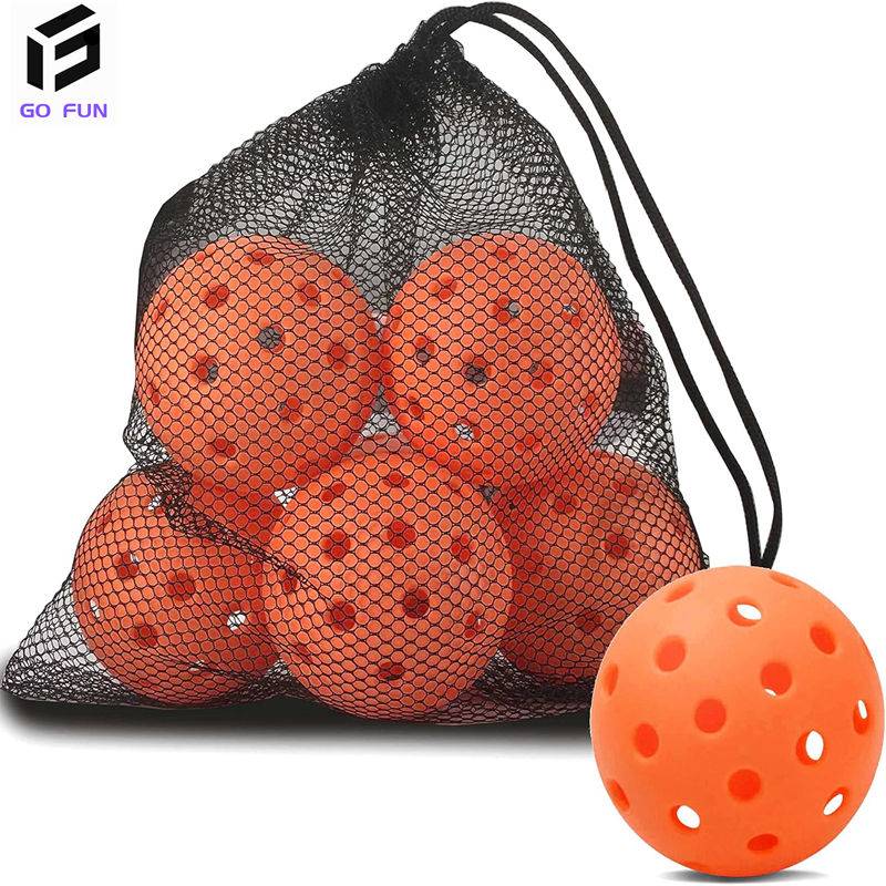 Pork Qiu 6 seamless rolling plastic process PE material 40 hole ball balls wholesale outdoor competition ball