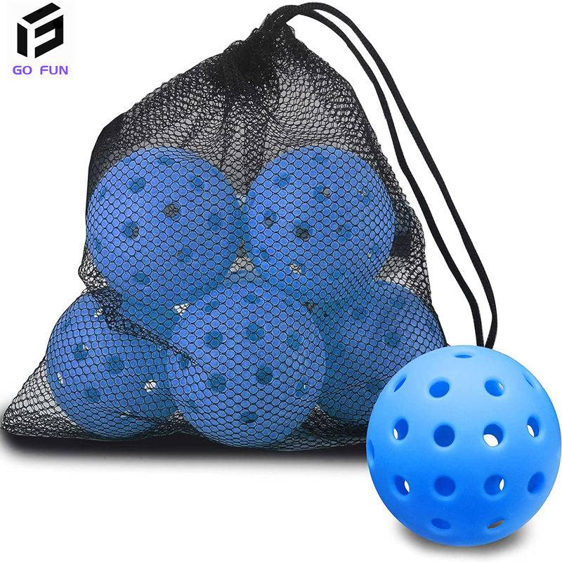 Pork Qiu 6 seamless rolling plastic process PE material 40 hole ball balls wholesale outdoor competition ball