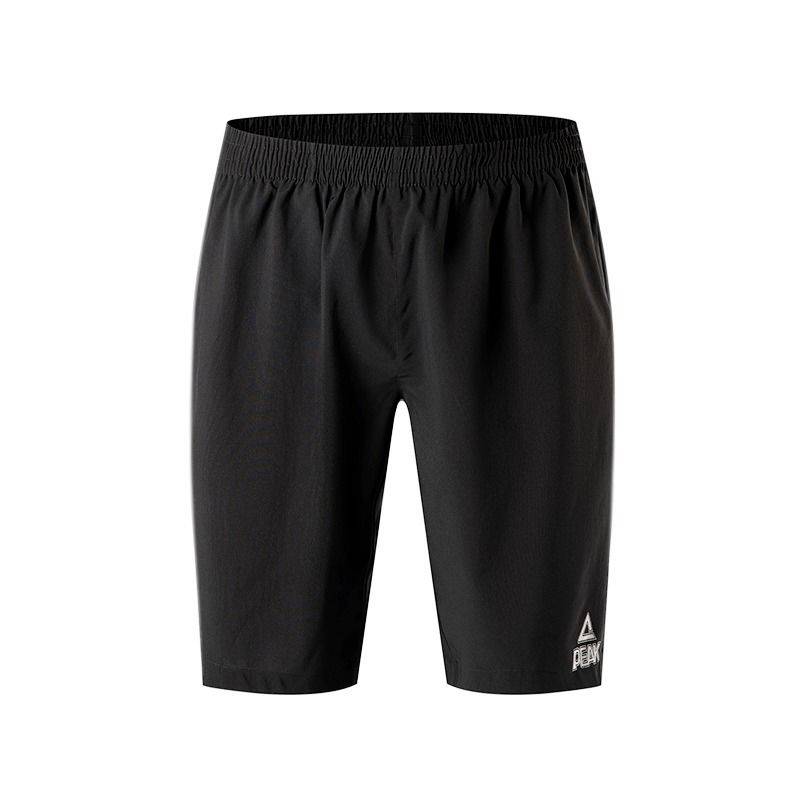Peak sports shorts men's running fitness fast dry tide leisure five -point loose training ice silk beach basketball pants