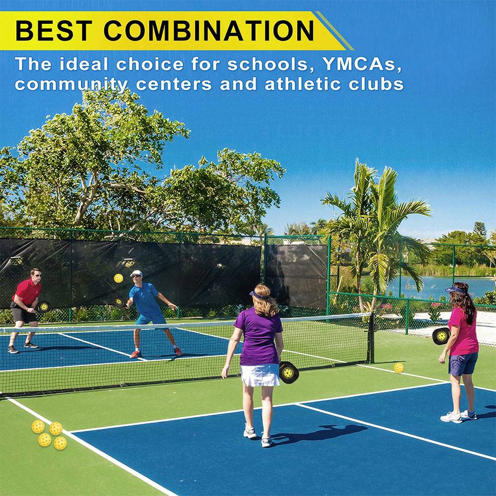 . Wood Beek racket PP plastic integrated border border outdoor sports Pike Pauding Yiwu cross -border