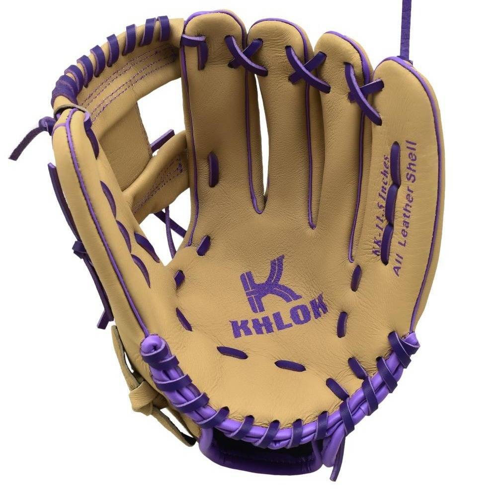 Factory 11.5 -inch Kye Leather Baseball Gloves Training Children Adult Catcher Barball Equipment