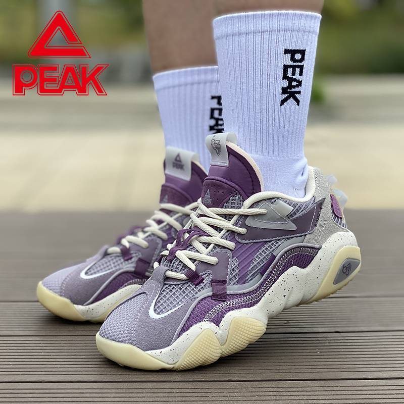 Peak Extreme 6371 Basketball Culture Shoes 2024 Summer breathable cushioning comfortable men's and women's sports casual shoes running shoes