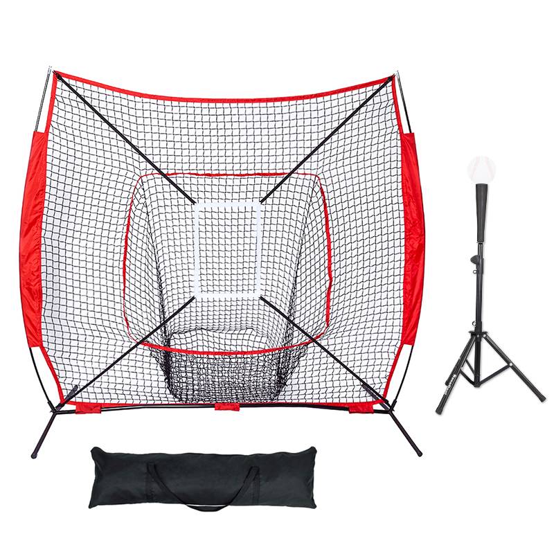 7 -foot baseball exercise network+target box+three tripods