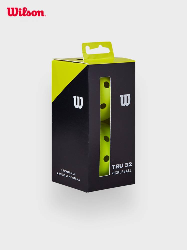 Wilson Wilsheng official 2024 new yellow outdoor venue Pickleball Pyk ball 2 boxes