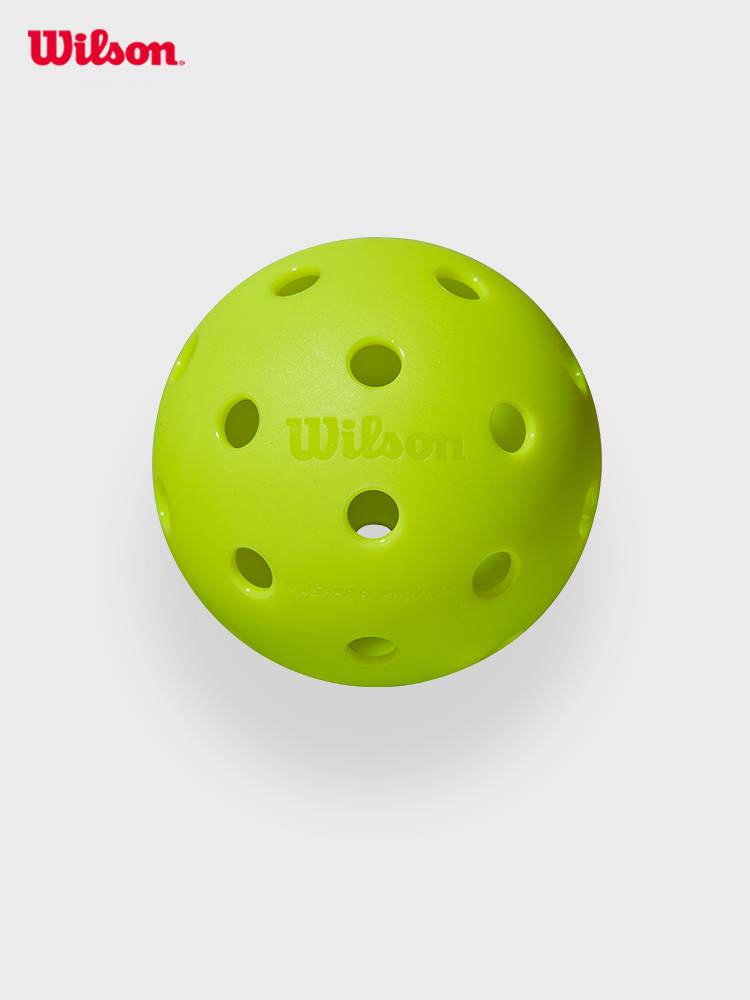 Wilson Wilsheng official 2024 new yellow outdoor venue Pickleball Pyk ball 2 boxes