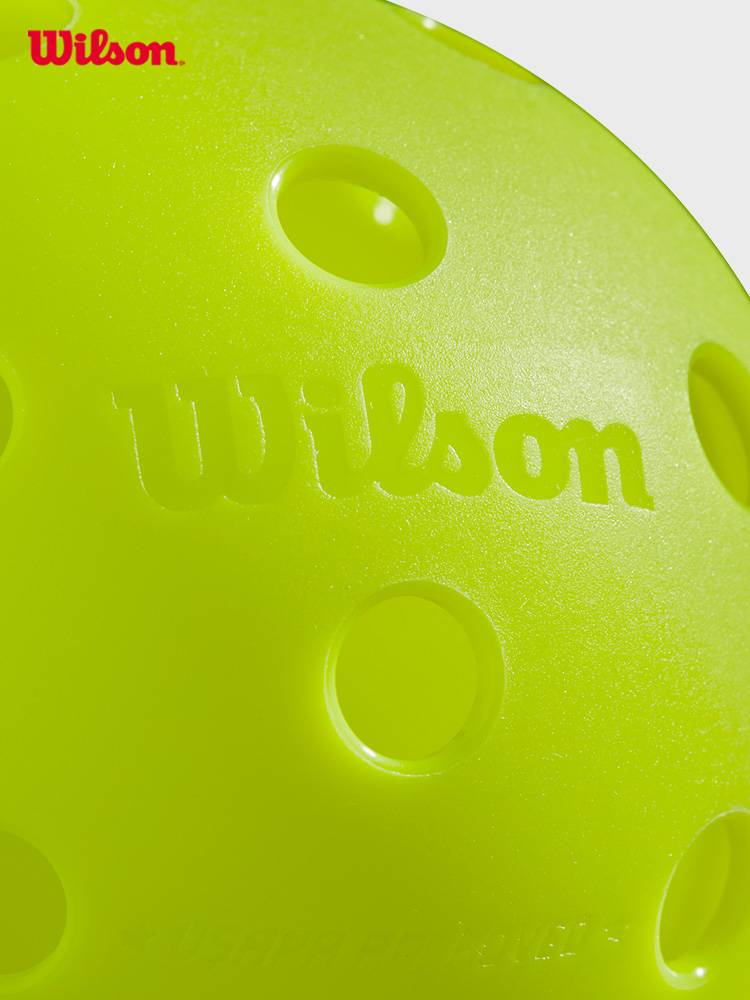 Wilson Wilsheng official 2024 new yellow outdoor venue Pickleball Pyk ball 2 boxes