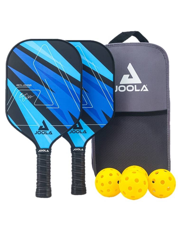 JOOLA BLUE LIGHTNING PICKLEBALL Professional Piccoon Balls Board Glass Fiber Primary School