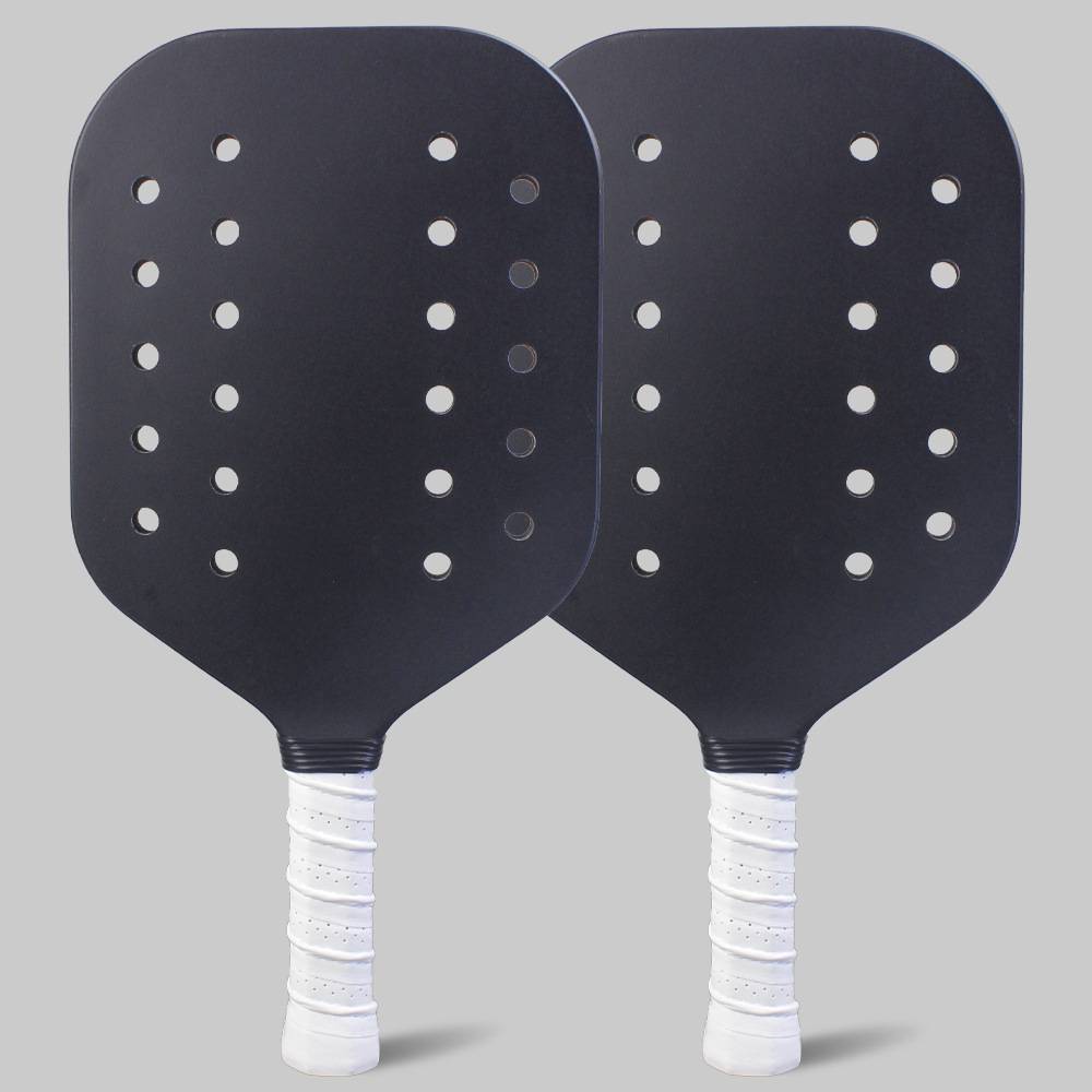 Hot Press Pressing Person Slate Integrated Carbon Fiber Piece racket with hole light training ball racket pickleball